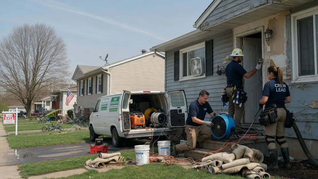 Flood Cleanup in Bliss, NY near me