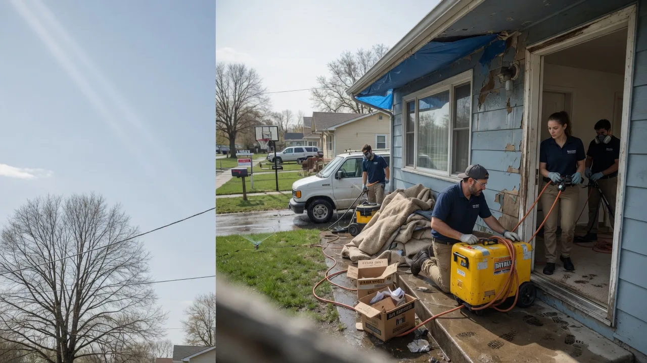 Basement Flood Cleanup in Bliss, NY near me